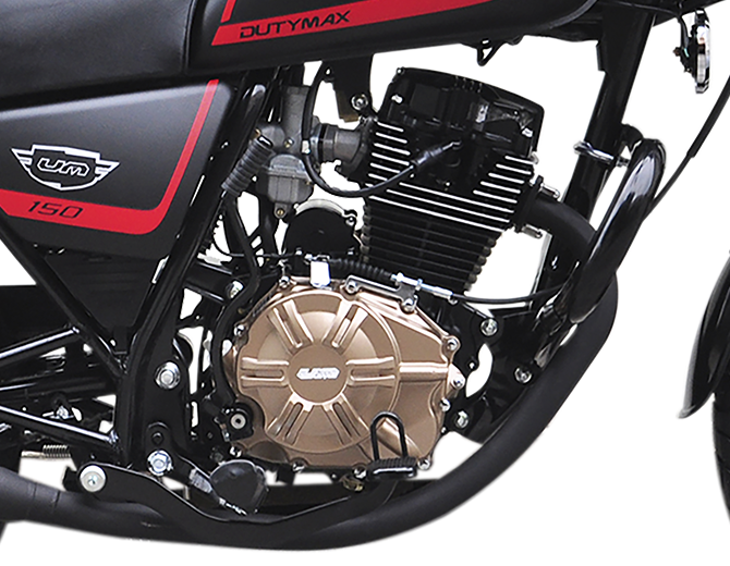 Dutymax 150 - Black and Red - Performance - Motorcycle adventure and work - UM Motorcycle